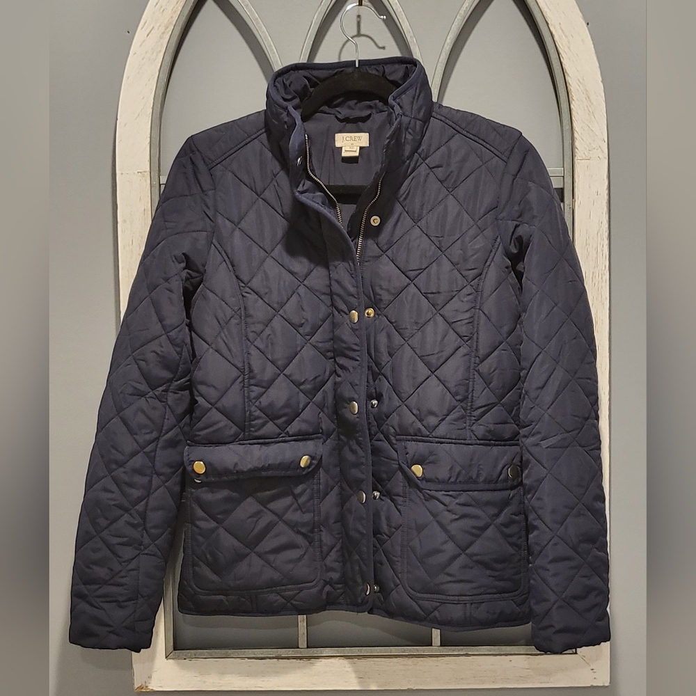 JCrew quilted women jacket